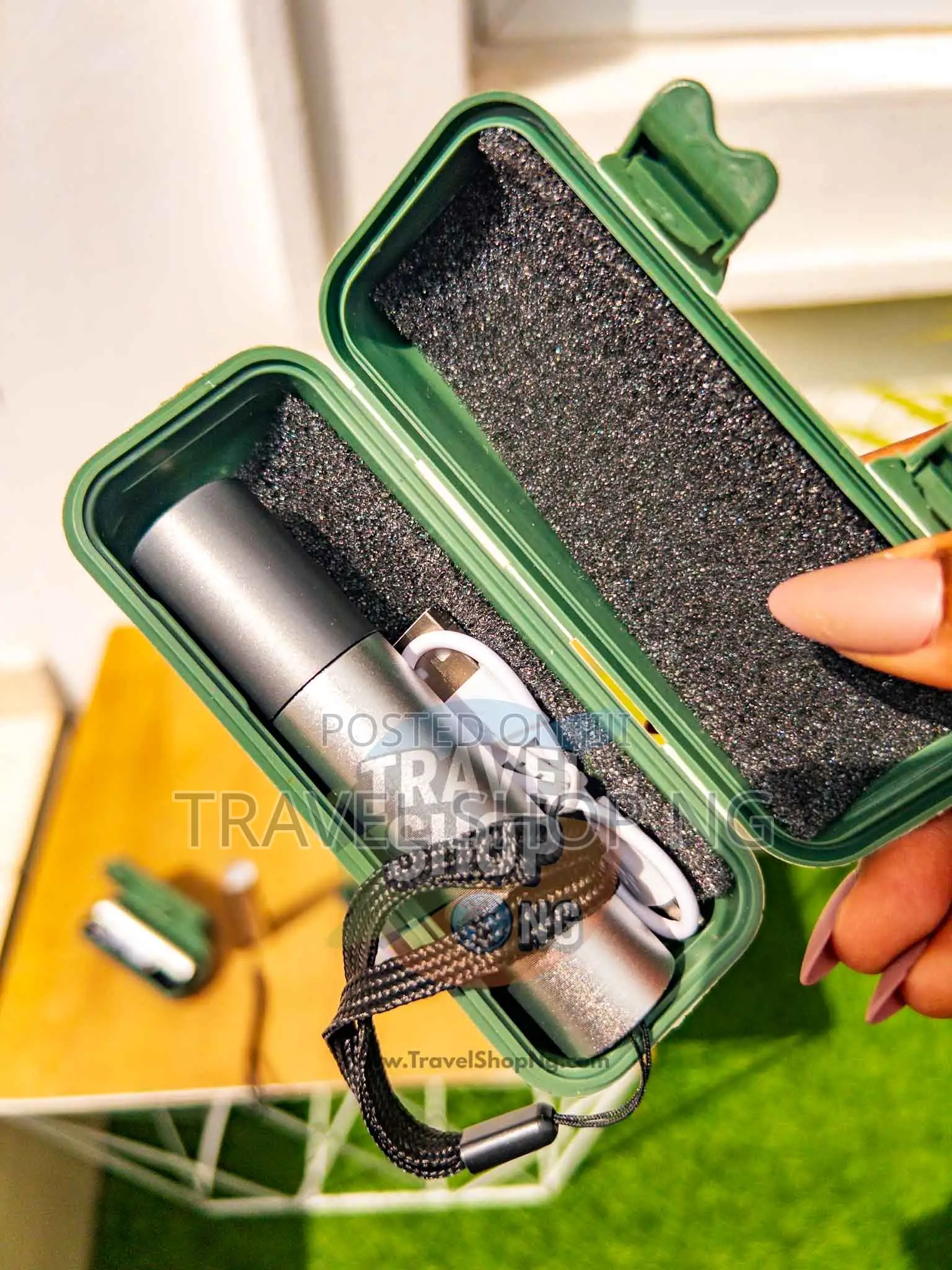 Rechargeable Mini Flashlight Usb Portable Torch Light