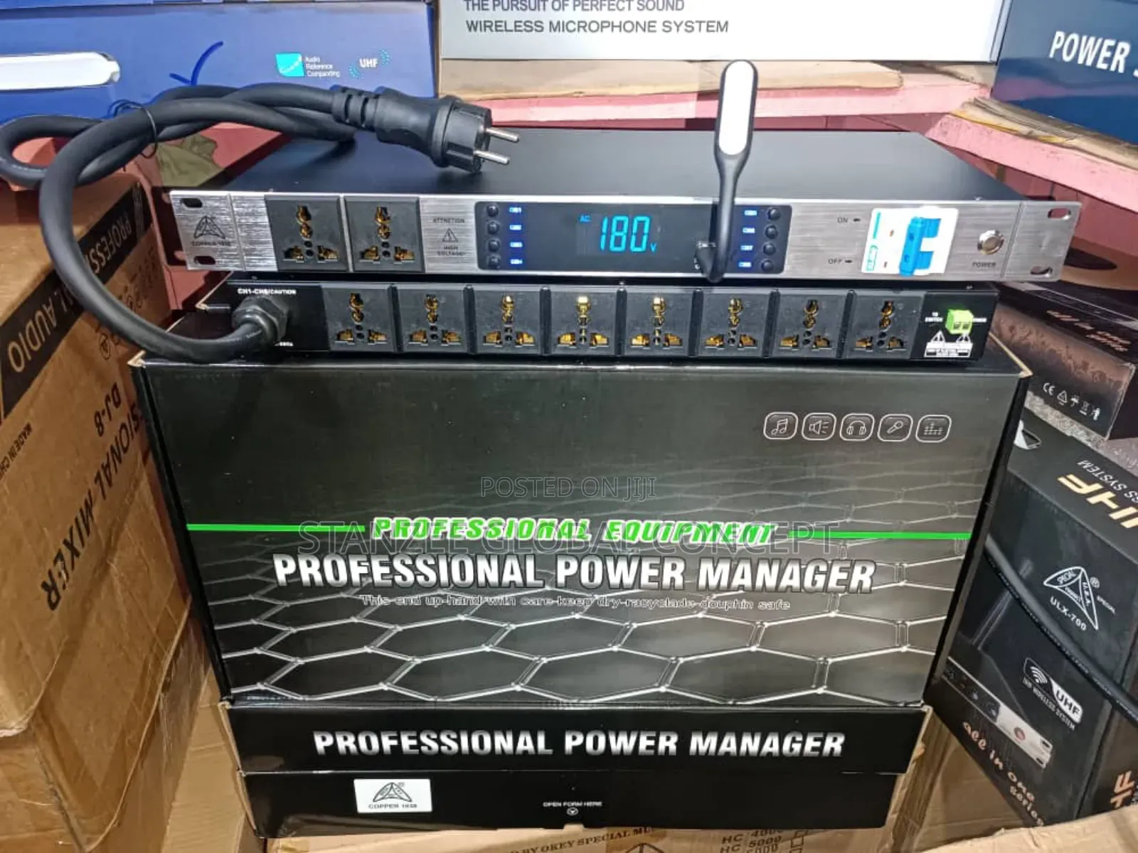 Special Power Sequencer 8 Channel Surge - Pure Copper
