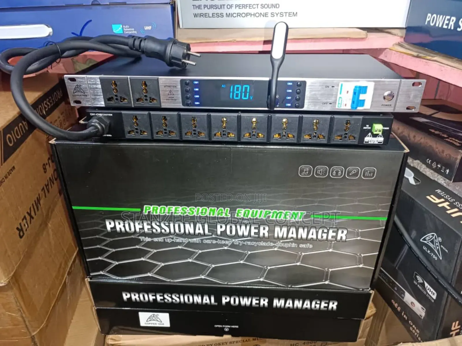 Special Power Sequencer 8 Channel Surge - Pure Copper