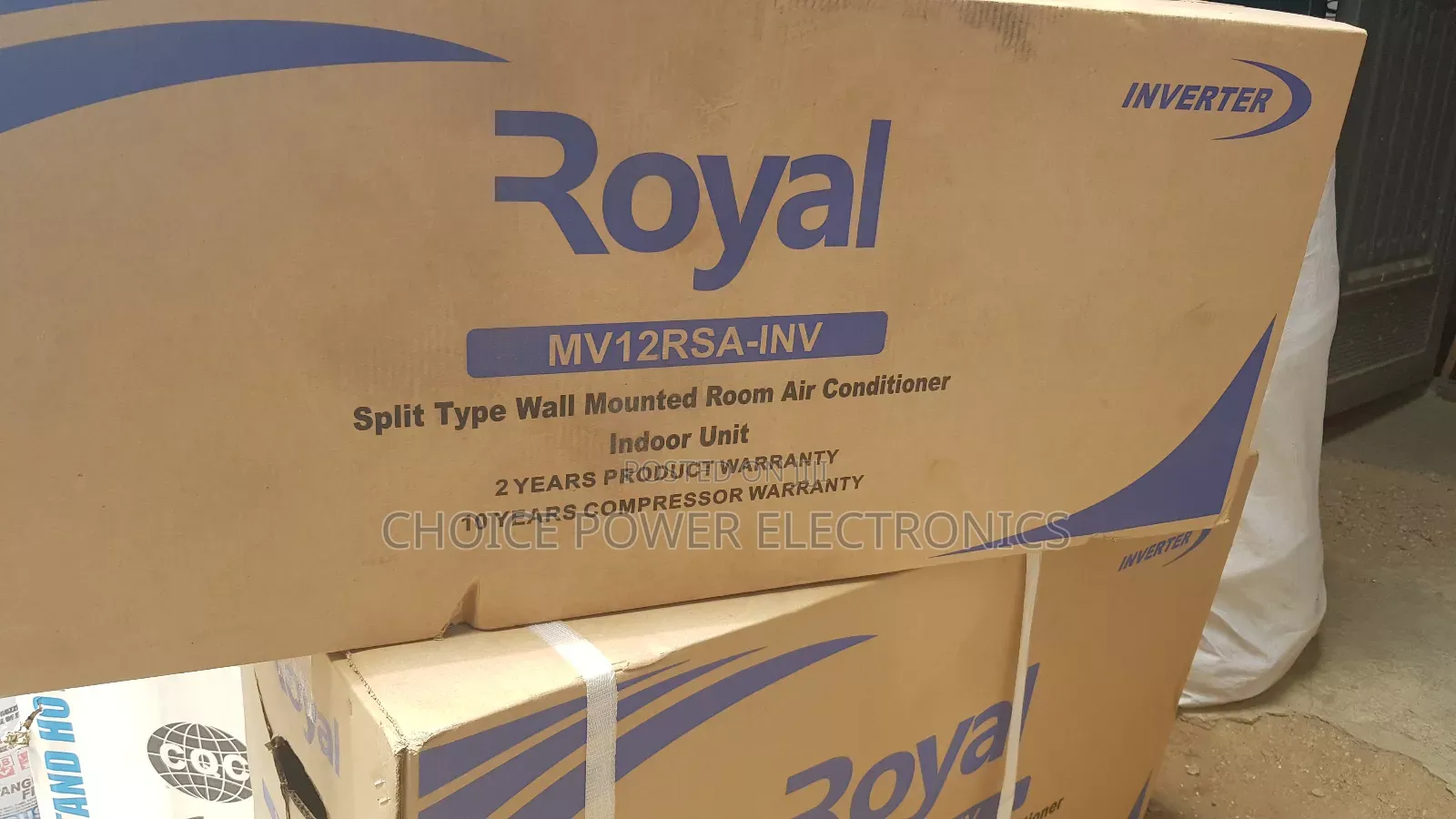 Brand New Royal Inveter a/C.1.5hp100%Copper