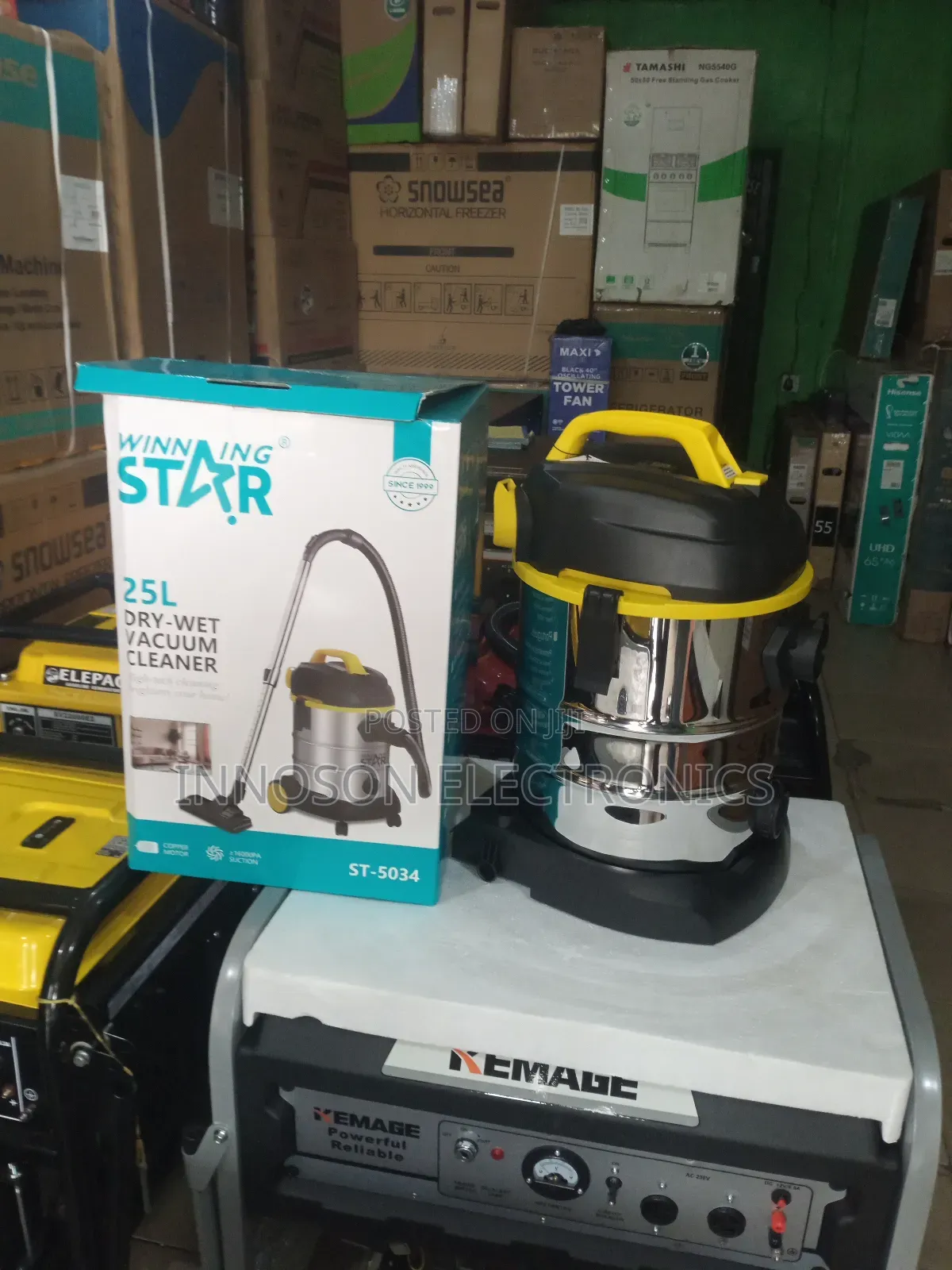 Winning Star 25l Dry and Wet Vacuum Cleaner