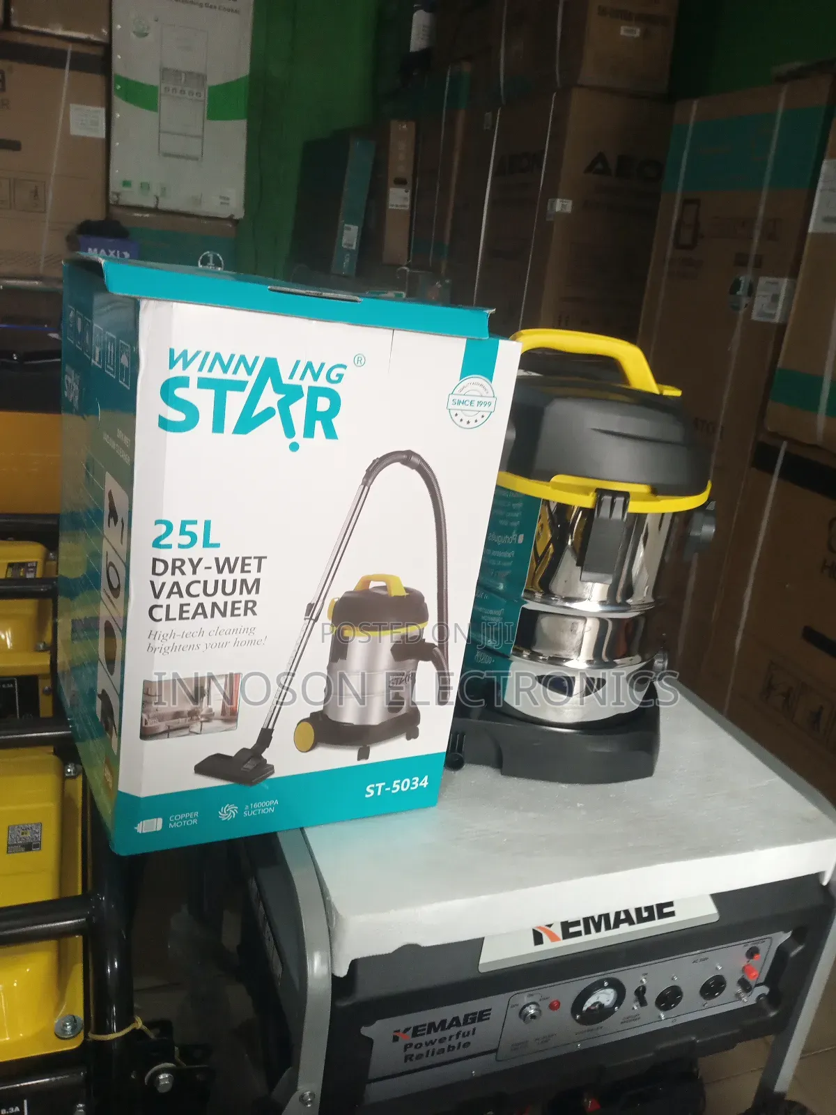 Winning Star 25l Dry and Wet Vacuum Cleaner