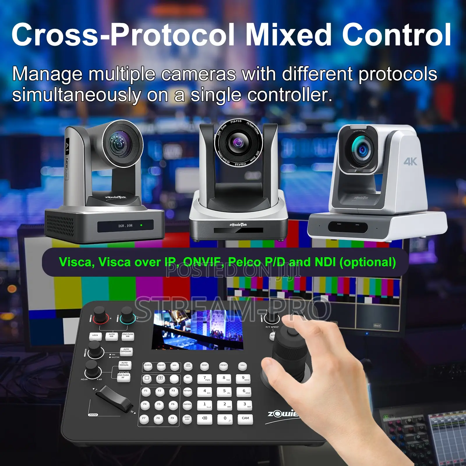 Ptz Camera Keyboard/Controller