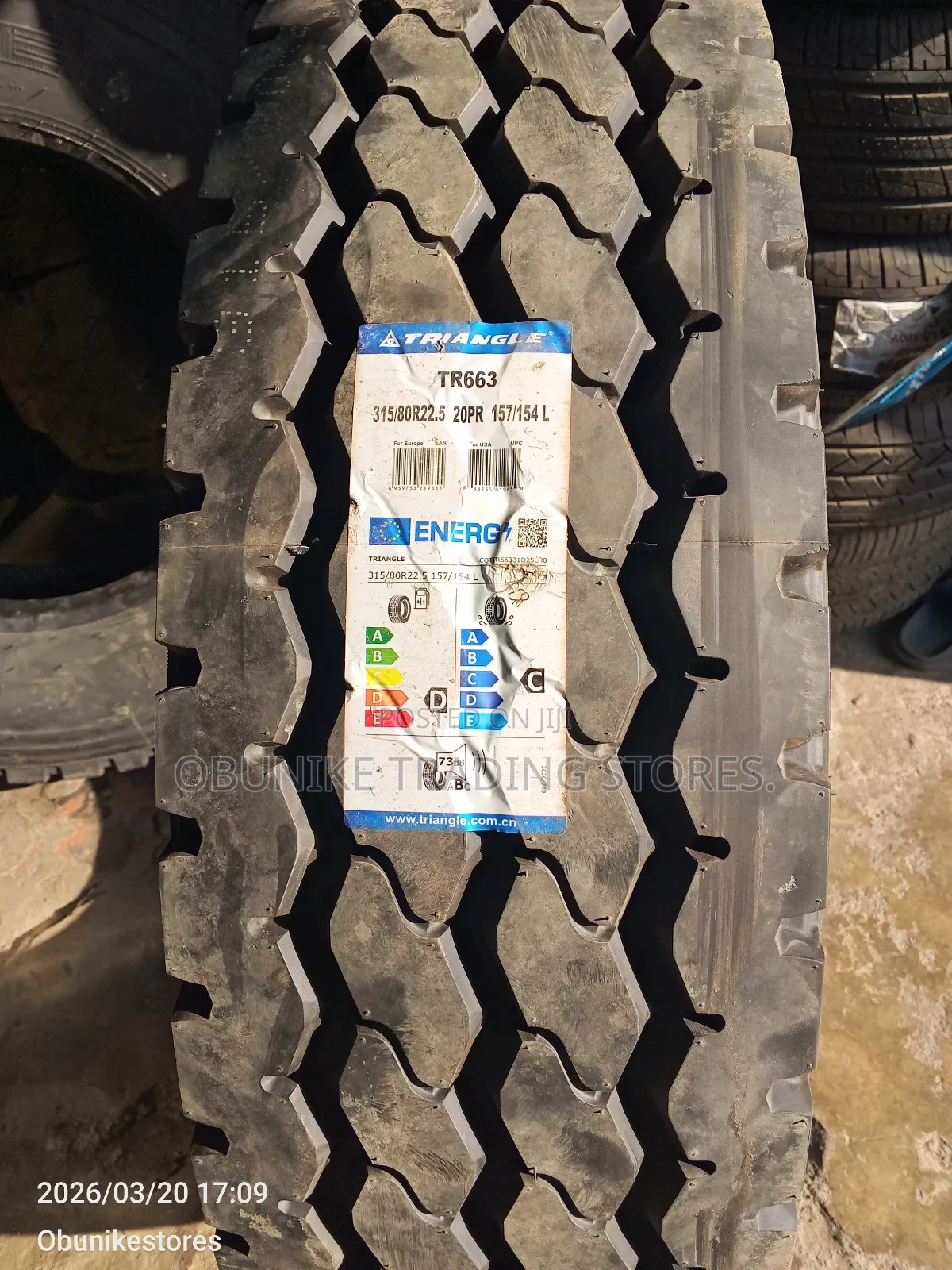 315/80r22.5 Triangle Tyre