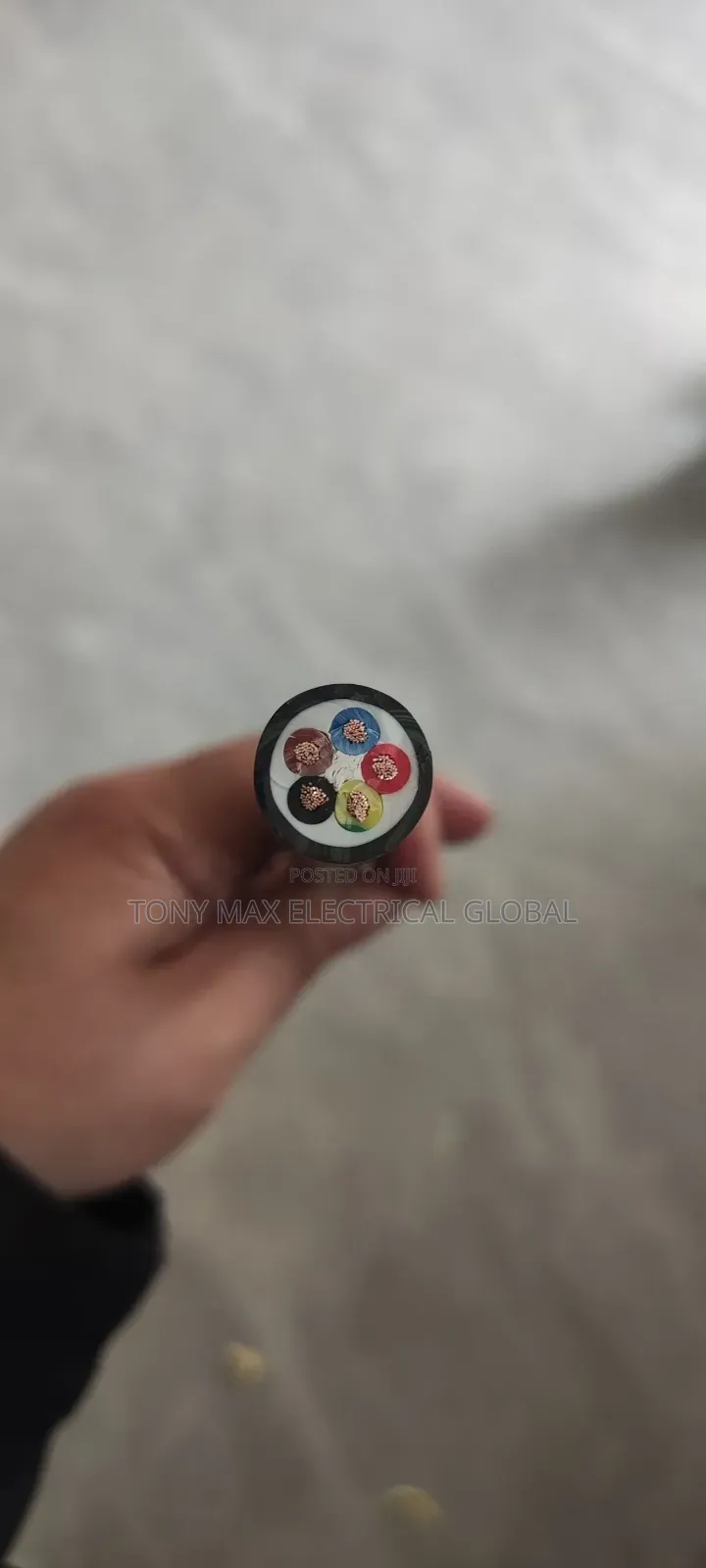 4mm 5core Electric Cable Made in Turkey