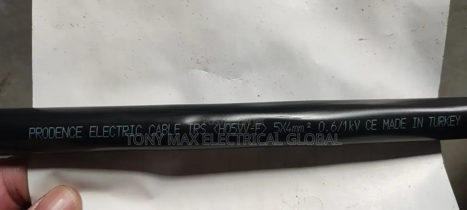 4mm 5core Electric Cable Made in Turkey