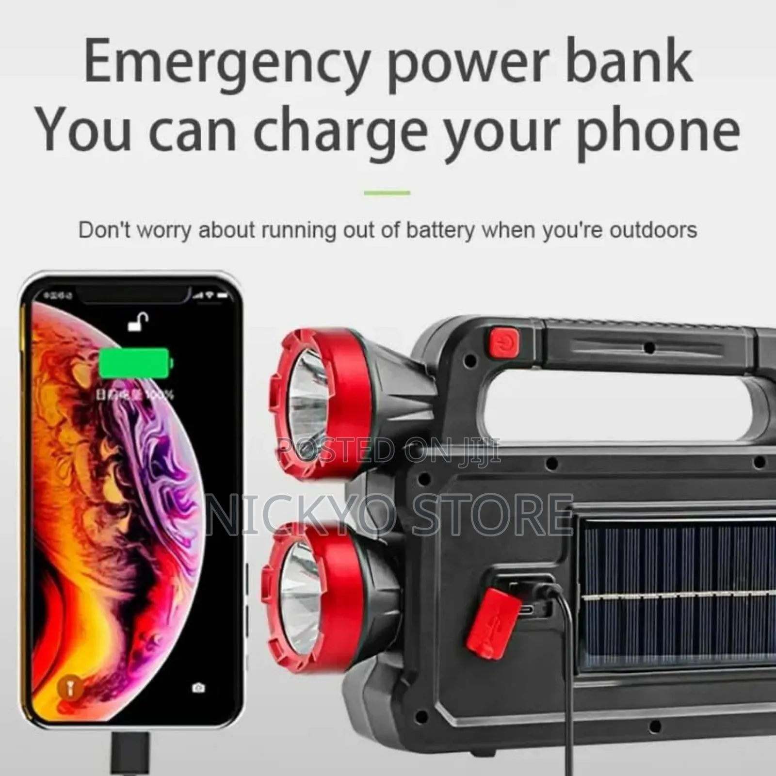 Solar Multifunctional Portable Lamp