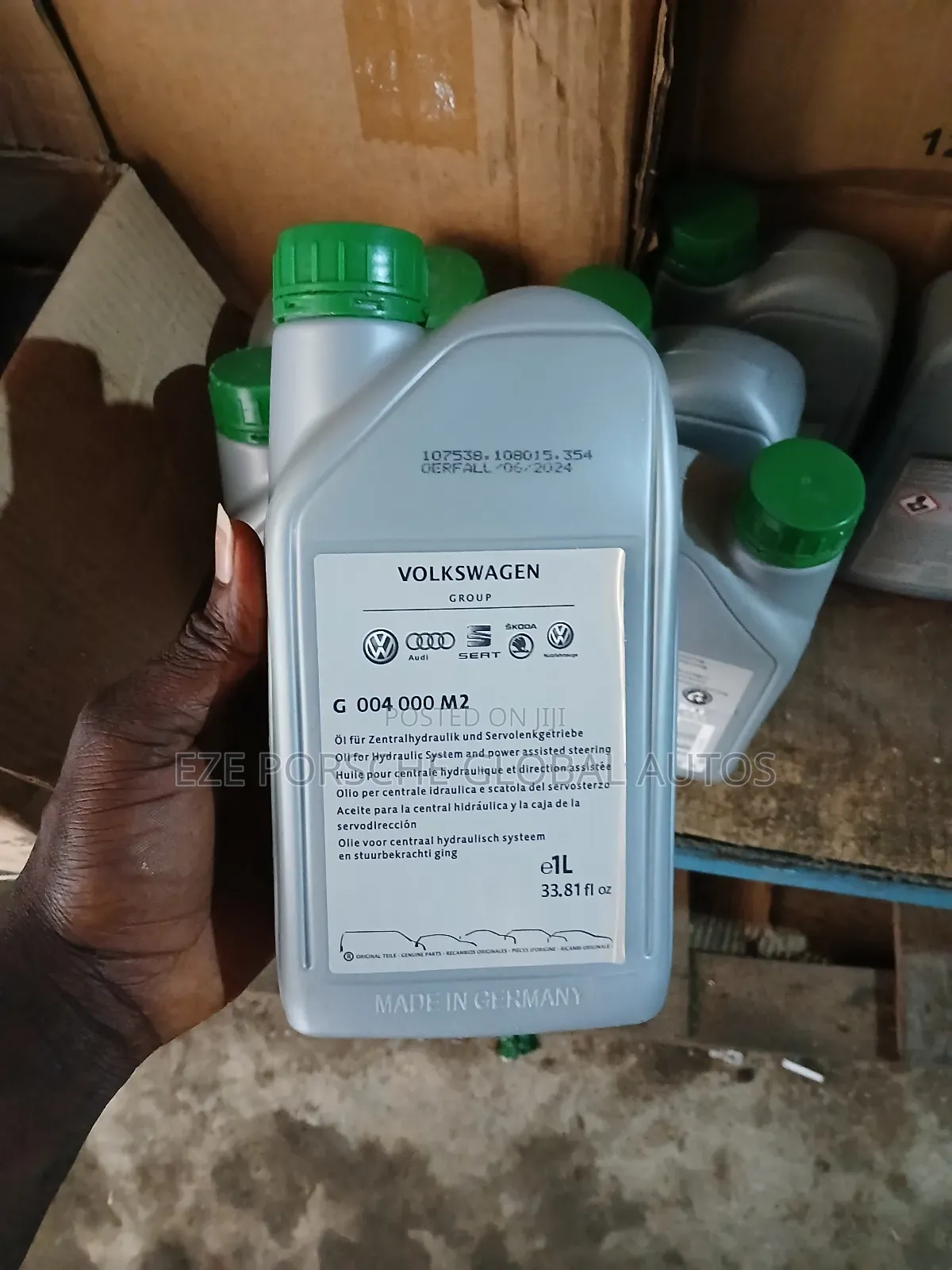 Auxiliary/Azu Oil for Porsche,Touareg and Audi