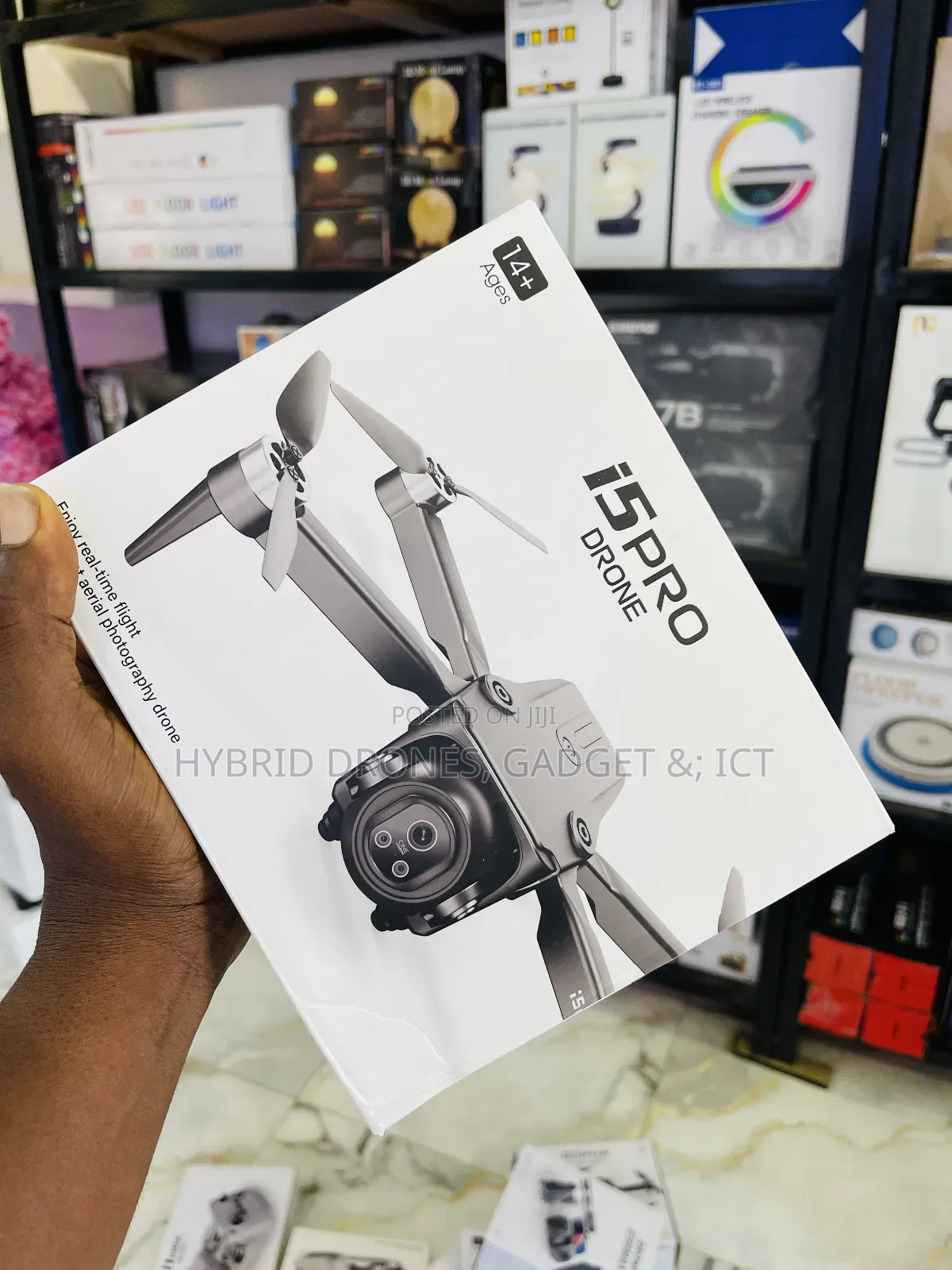 I5pro Max Mini Brushless Motor Drone + Extra Battery.