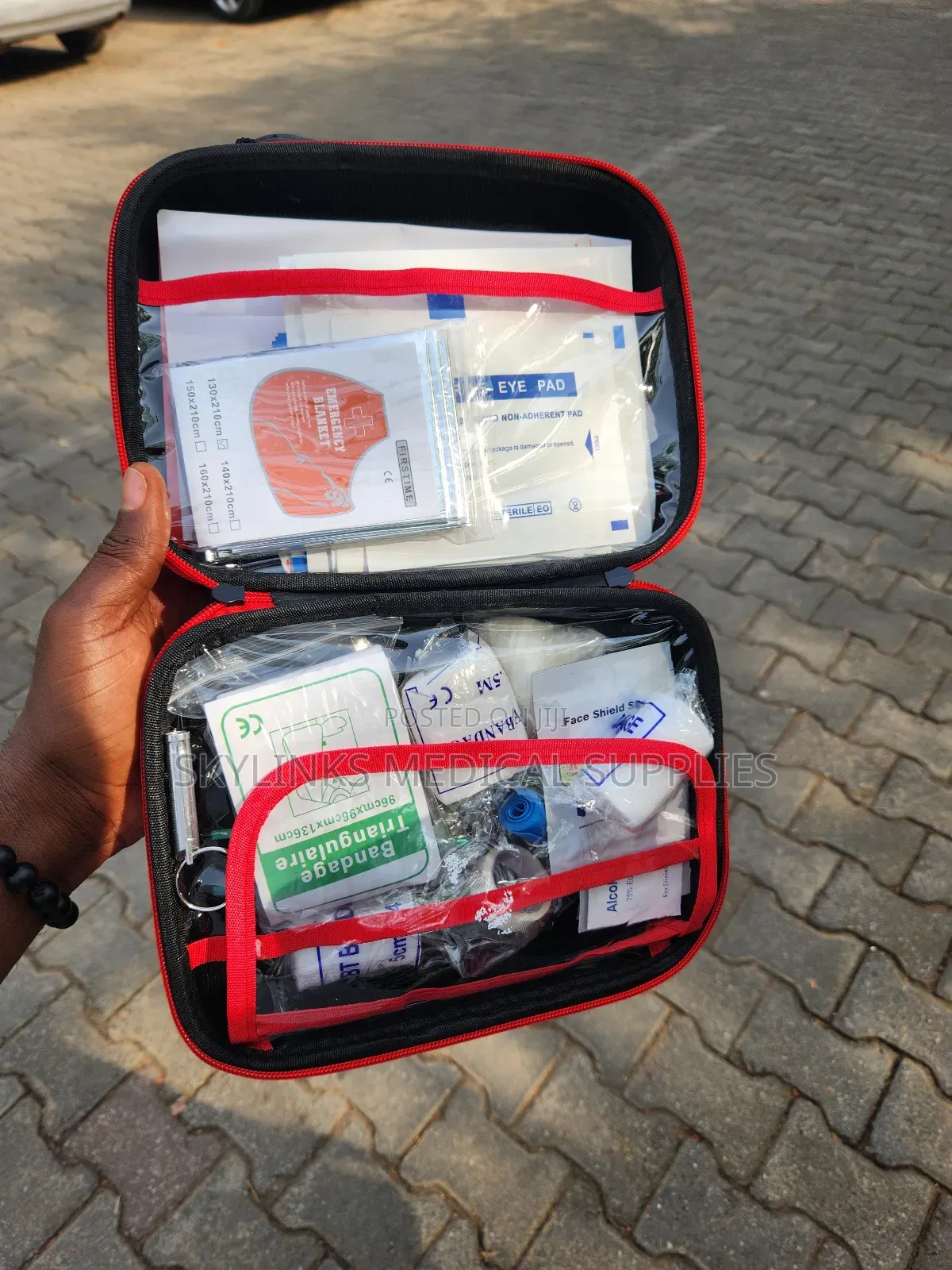 Portable First Aid Kit Bag