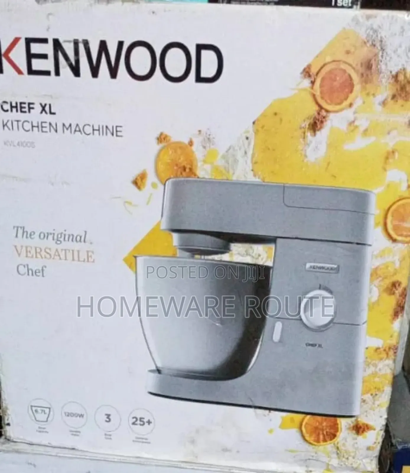 Kenwood Chef Xl 6.7ltrs Stand Mixer Kvl4100s