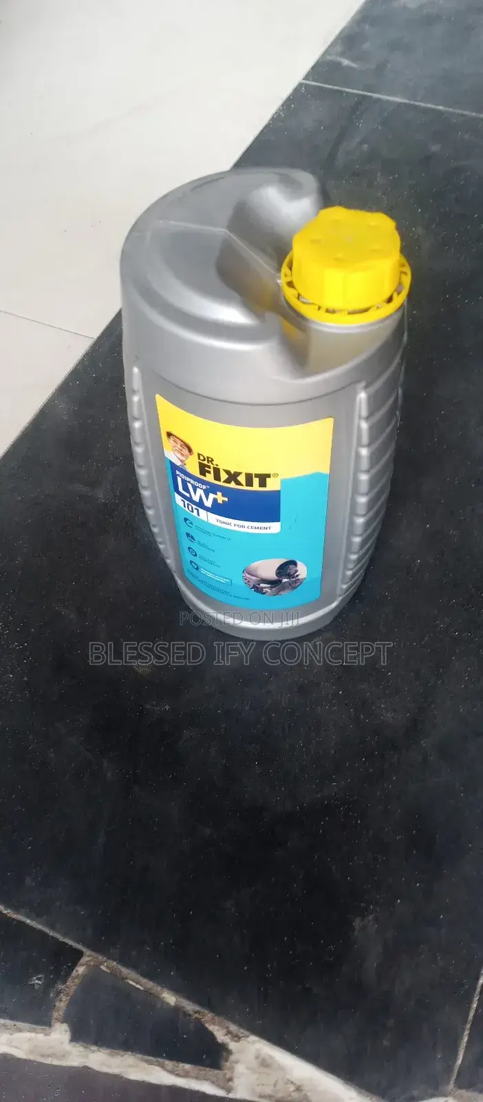 1 Liter of Doctor Fixit Waterproof Liquid Cement