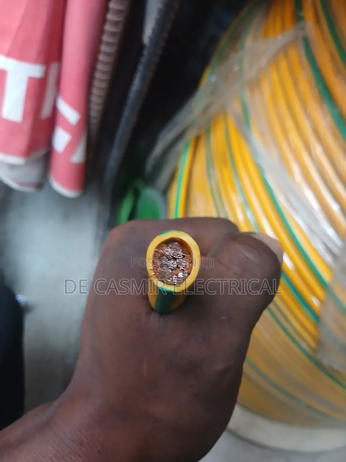 1x70mm2 Flexible Cable Green/Yellow PVC/PVC