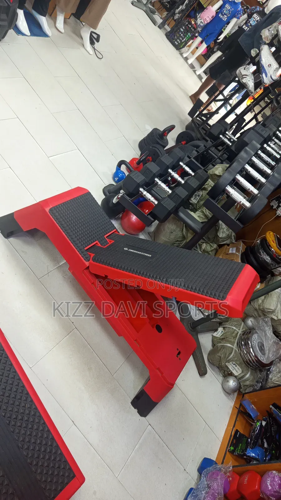 Commercial Step Board With Adjusted American Fitness
