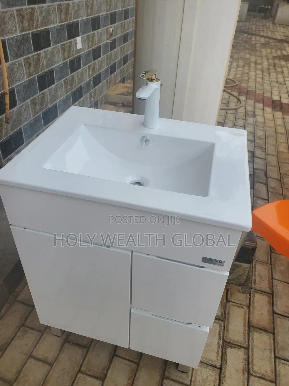 High Profile Cabinet Basin With Faucet