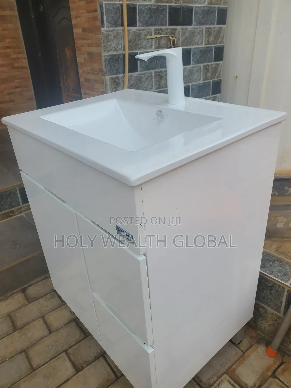 High Profile Cabinet Basin With Faucet