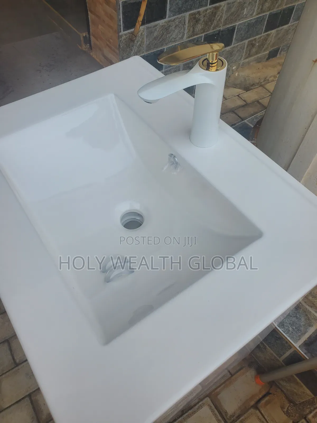 High Profile Cabinet Basin With Faucet