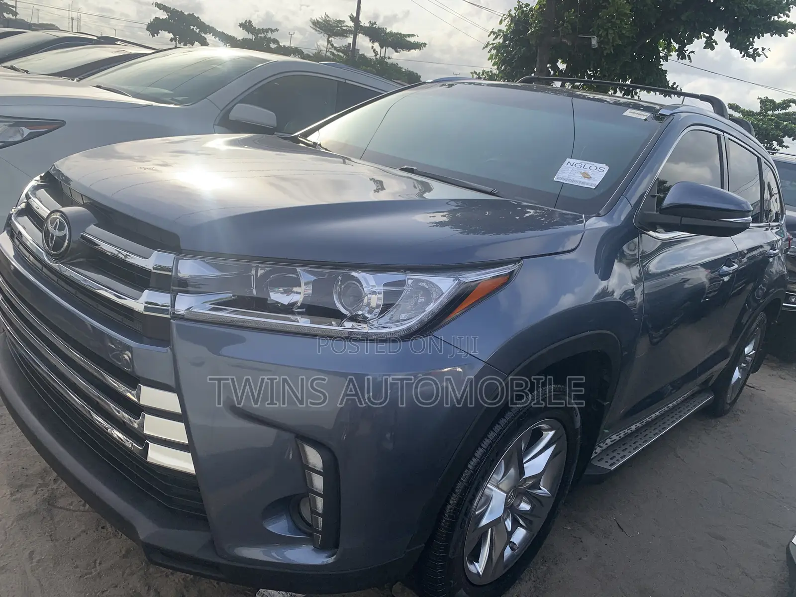 Toyota Highlander Limited 4dr SUV AWD (3.5L 6cyl 6A) 2015 Blue