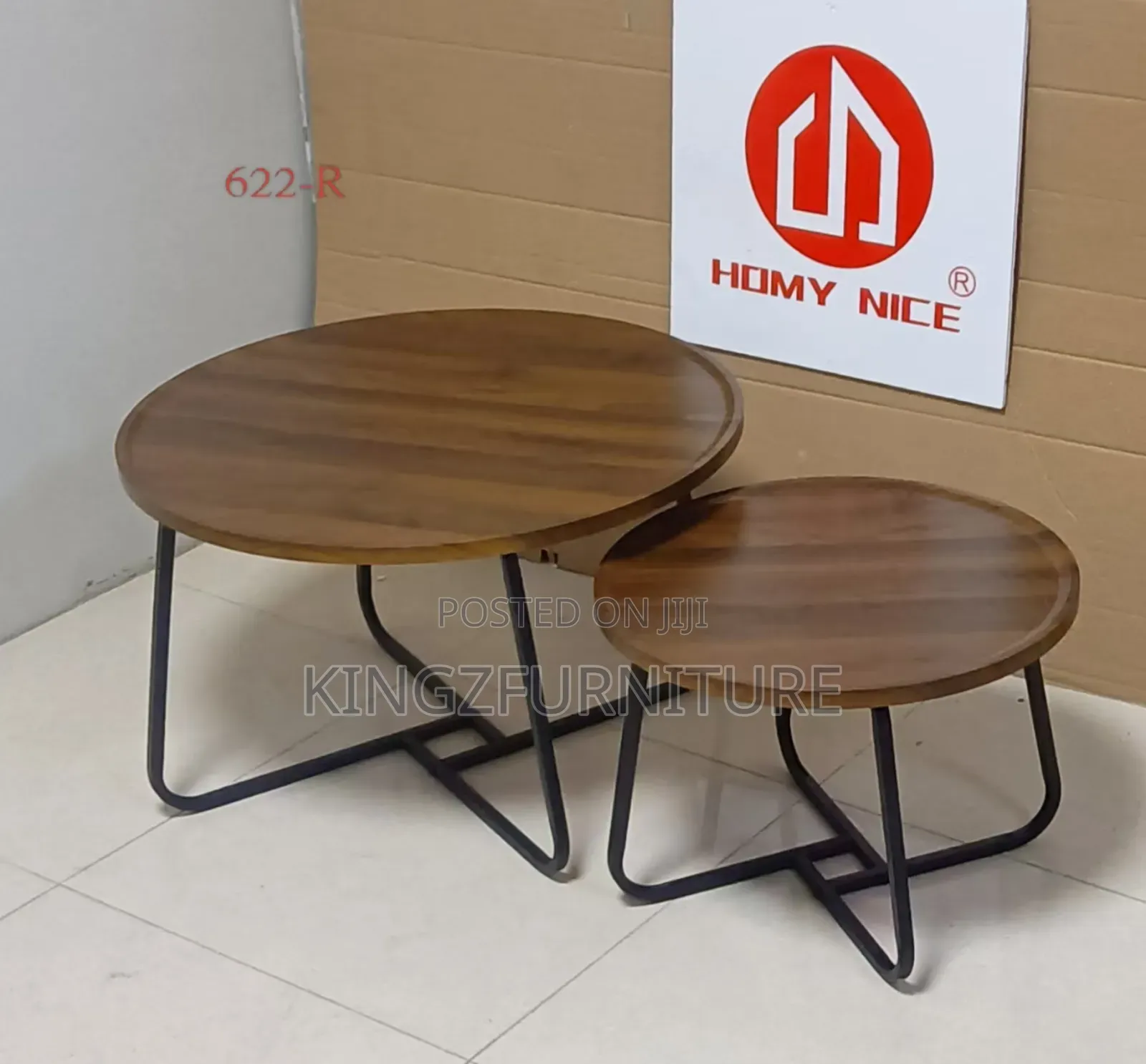 622-R Is an Exotic 2-in-1 Nested Coffee Table Set