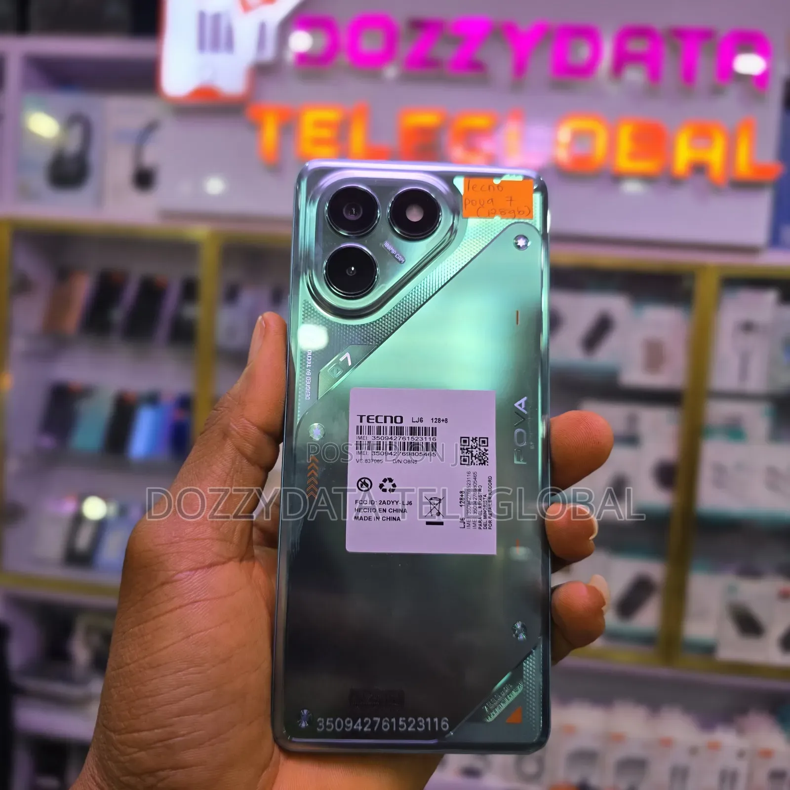 Tecno Pova 7 128 GB Green