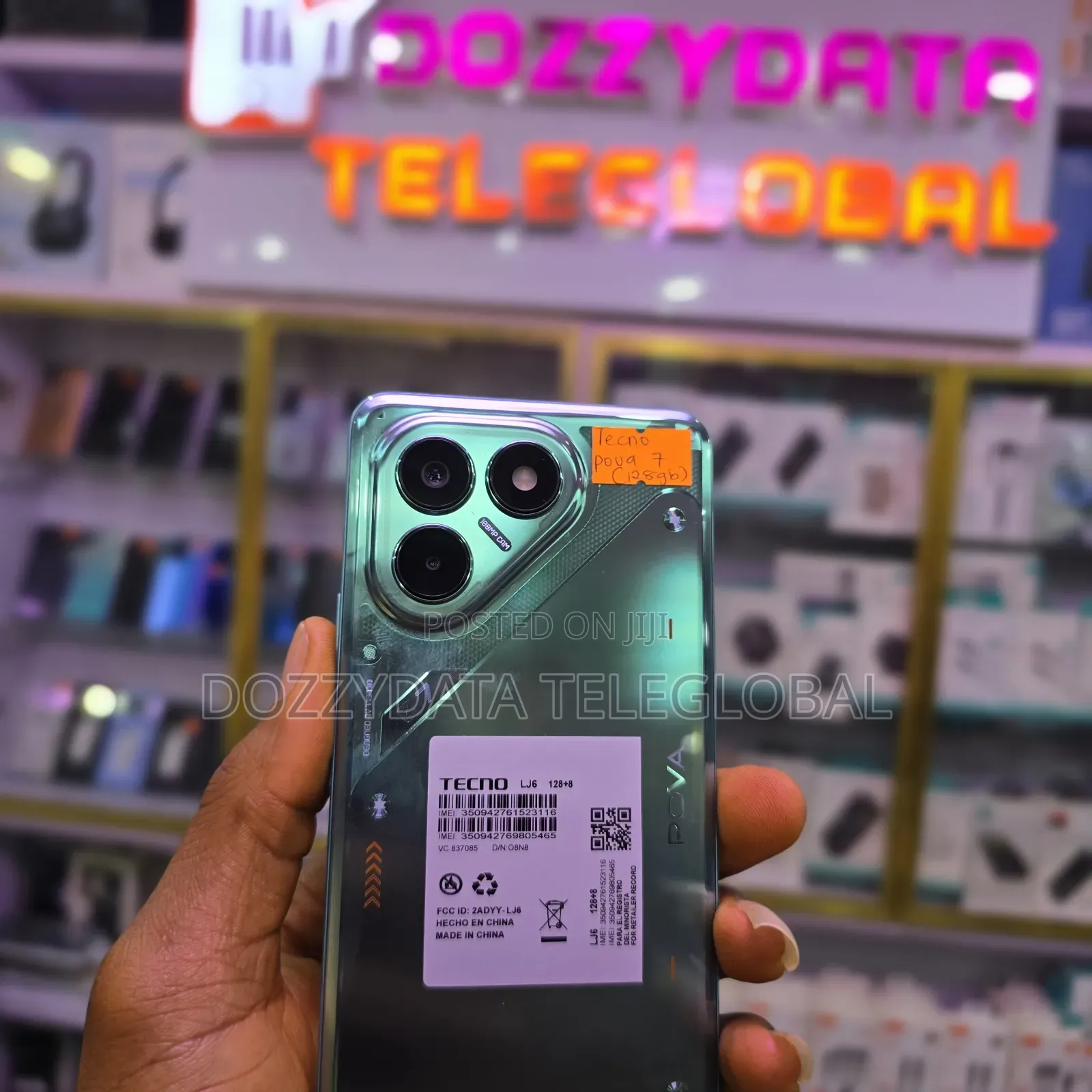Tecno Pova 7 128 GB Green