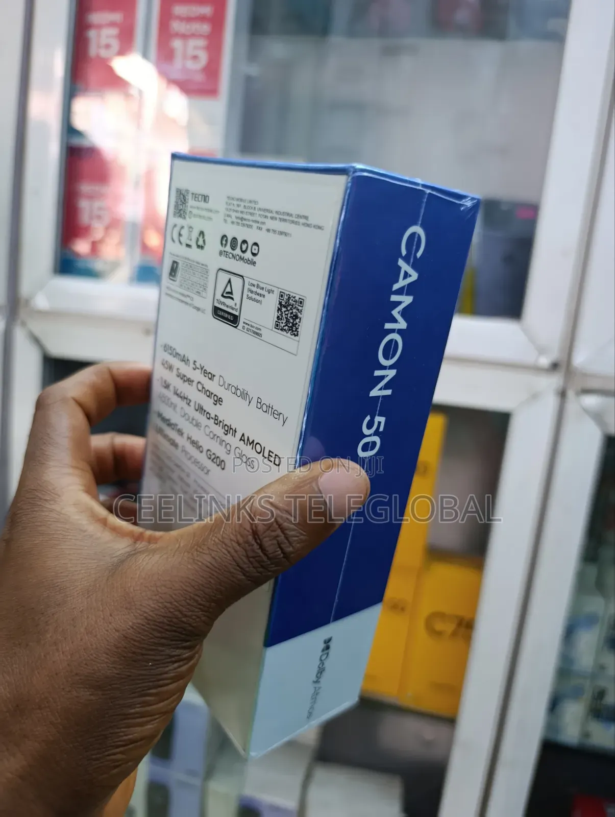 New Tecno Camon 50 256 GB