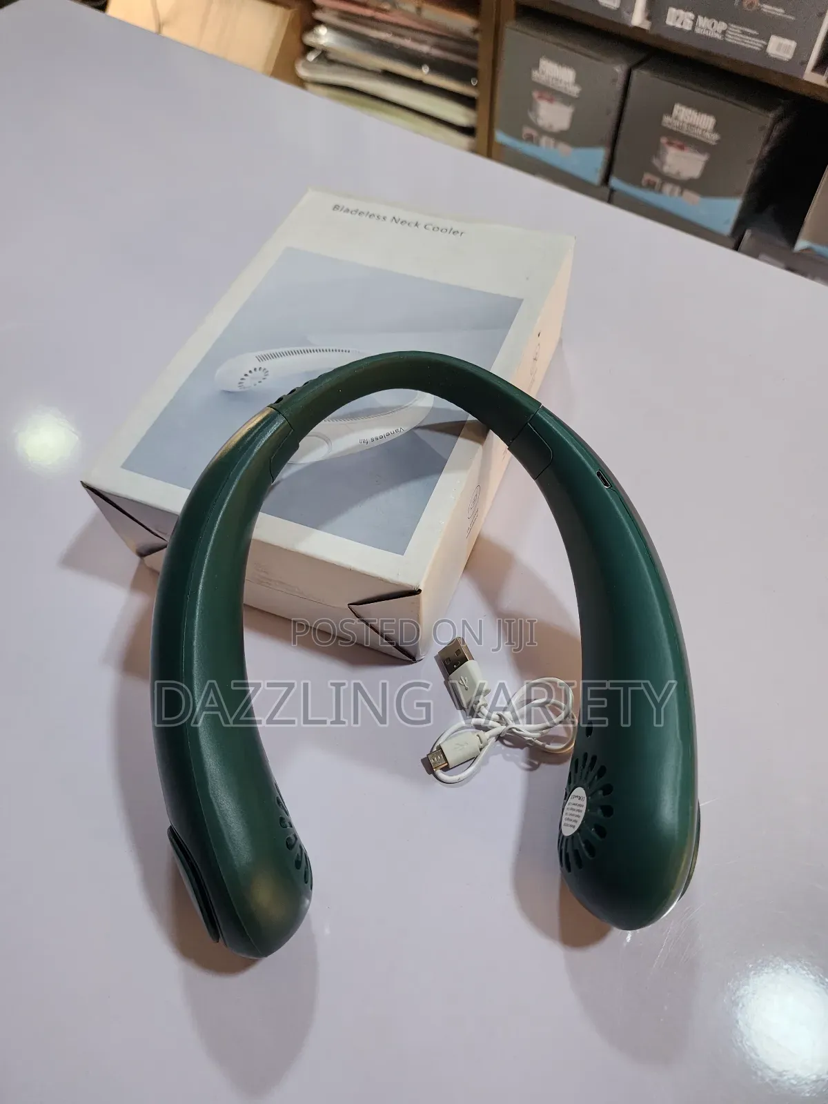 Rechargeable Portable Neck Cooling Fan