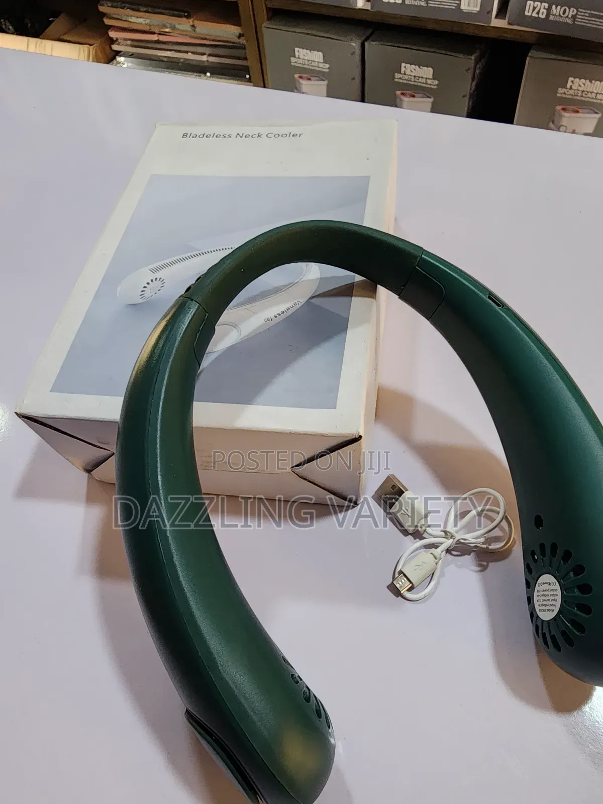Rechargeable Portable Neck Cooling Fan