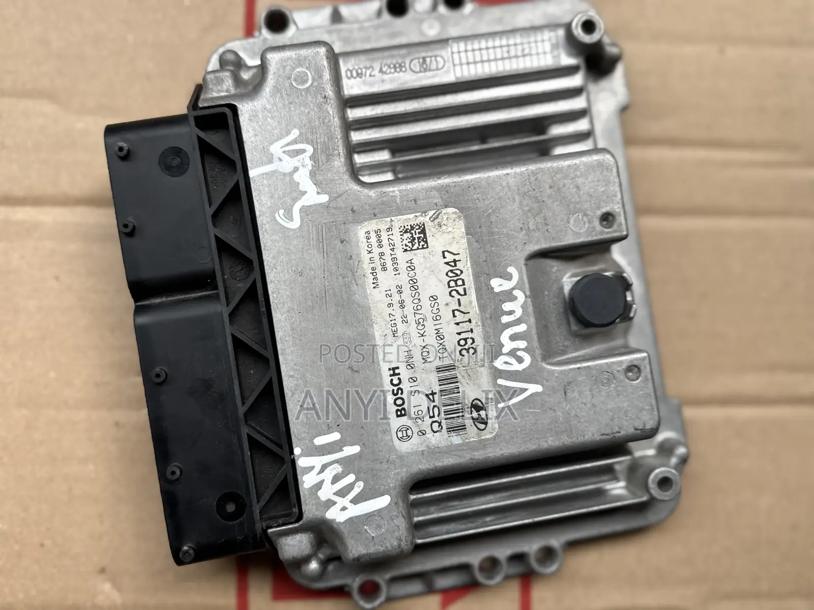 Ecu Brain Box Hyundai Venue 2019 1.6l 39117-2b047