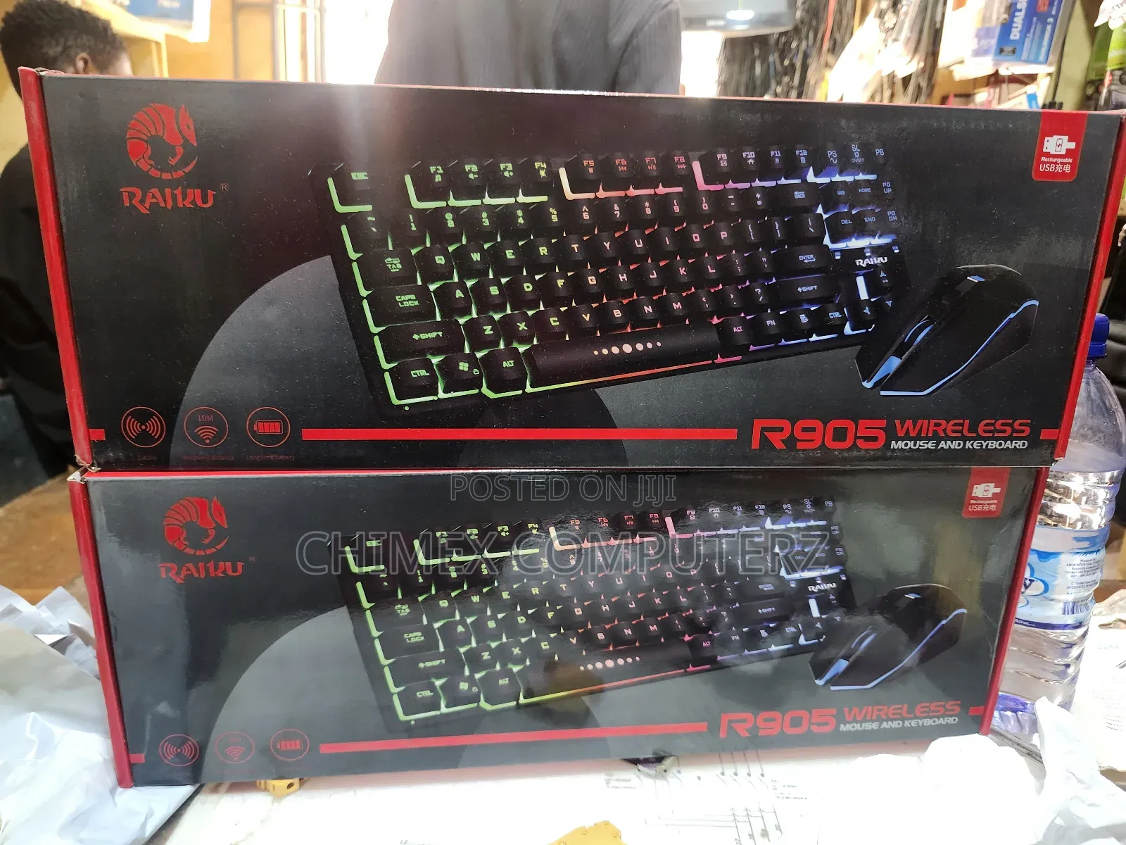 Raiku R905 Wireless Mouse and Keyboard