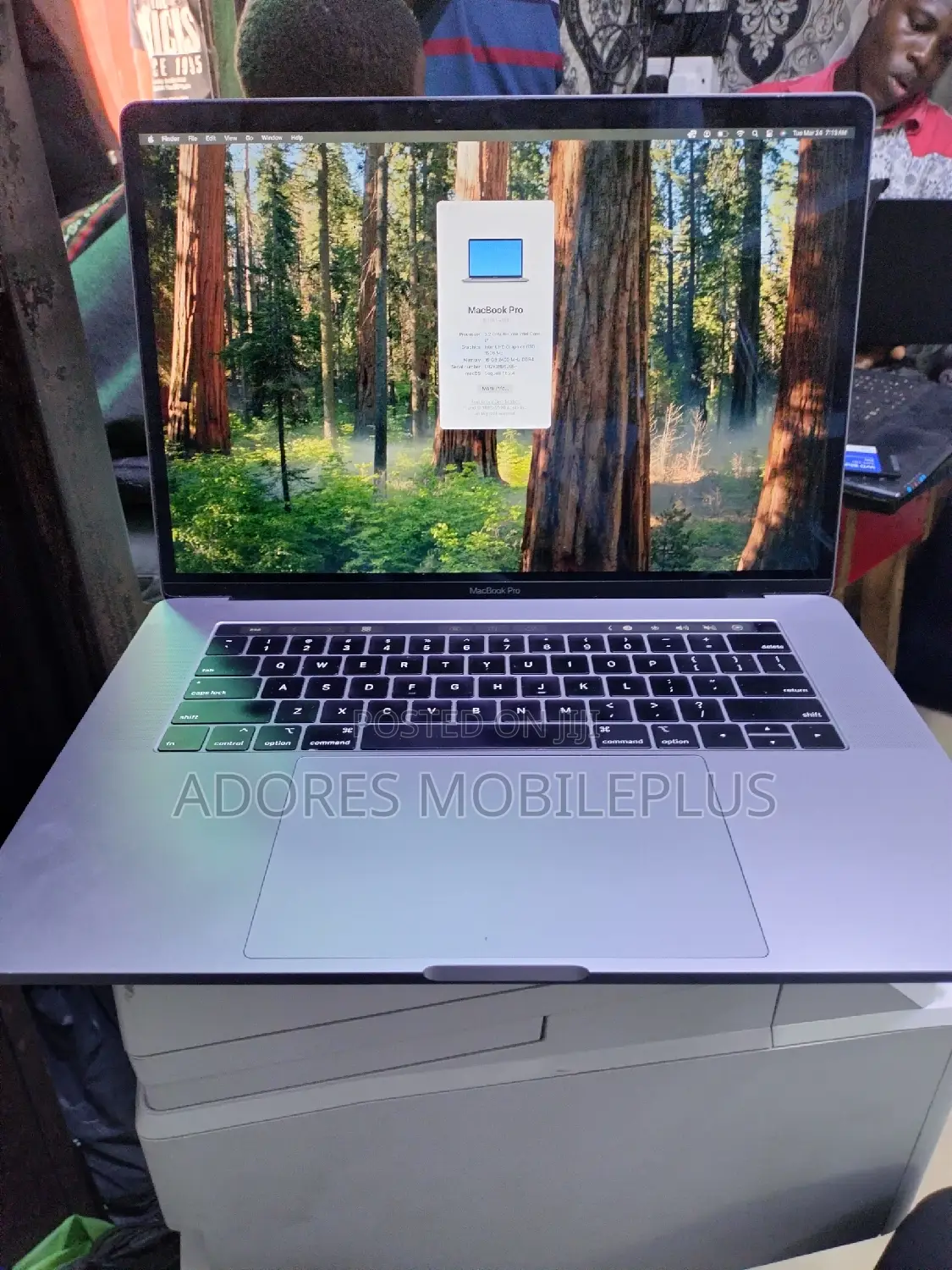 Laptop Apple MacBook 2018 16GB Intel Core i7 SSD 256GB