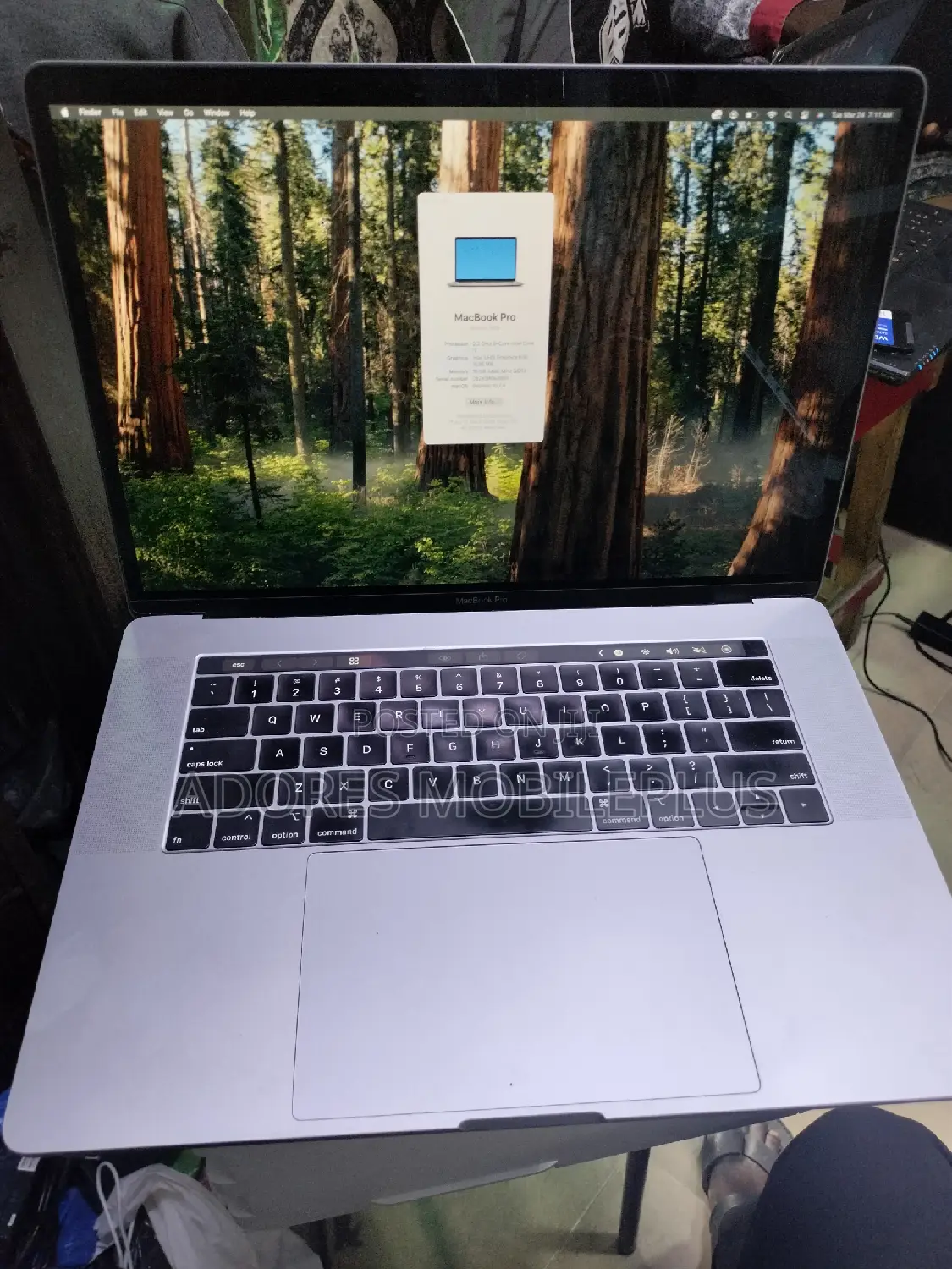Laptop Apple MacBook 2018 16GB Intel Core i7 SSD 256GB