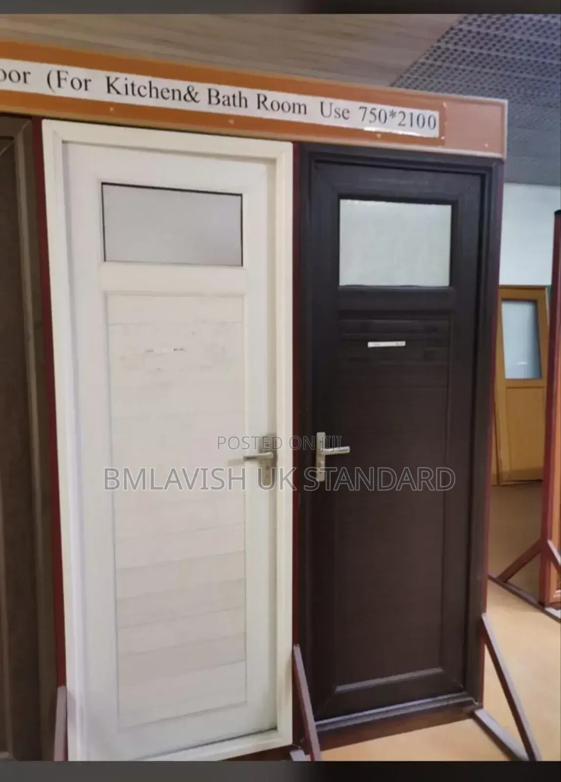 Original PVC Bathroom Doors 750 by 2.10