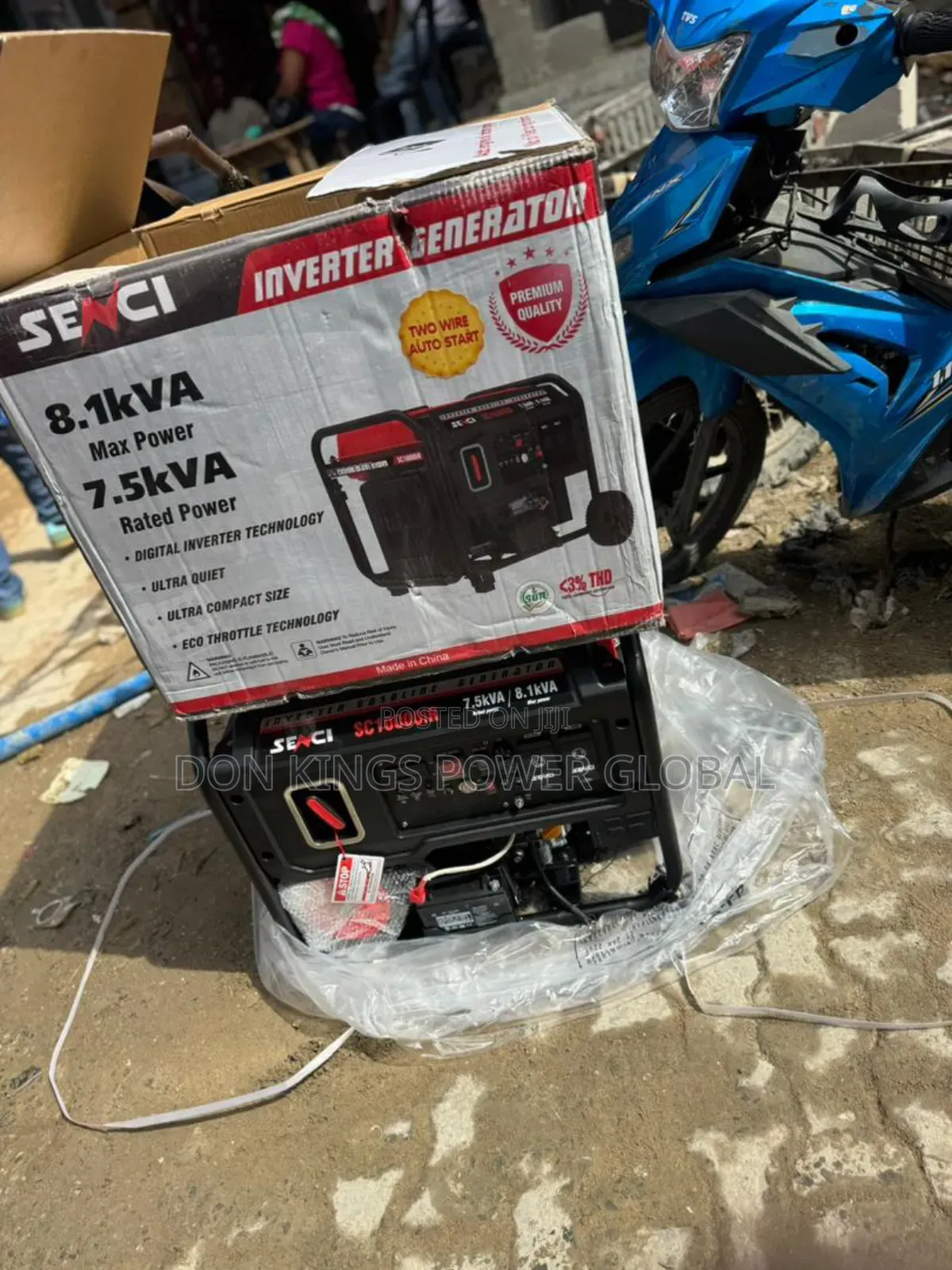 Senci 8.1kva Inverter Generator – Reliable Fuel Smart