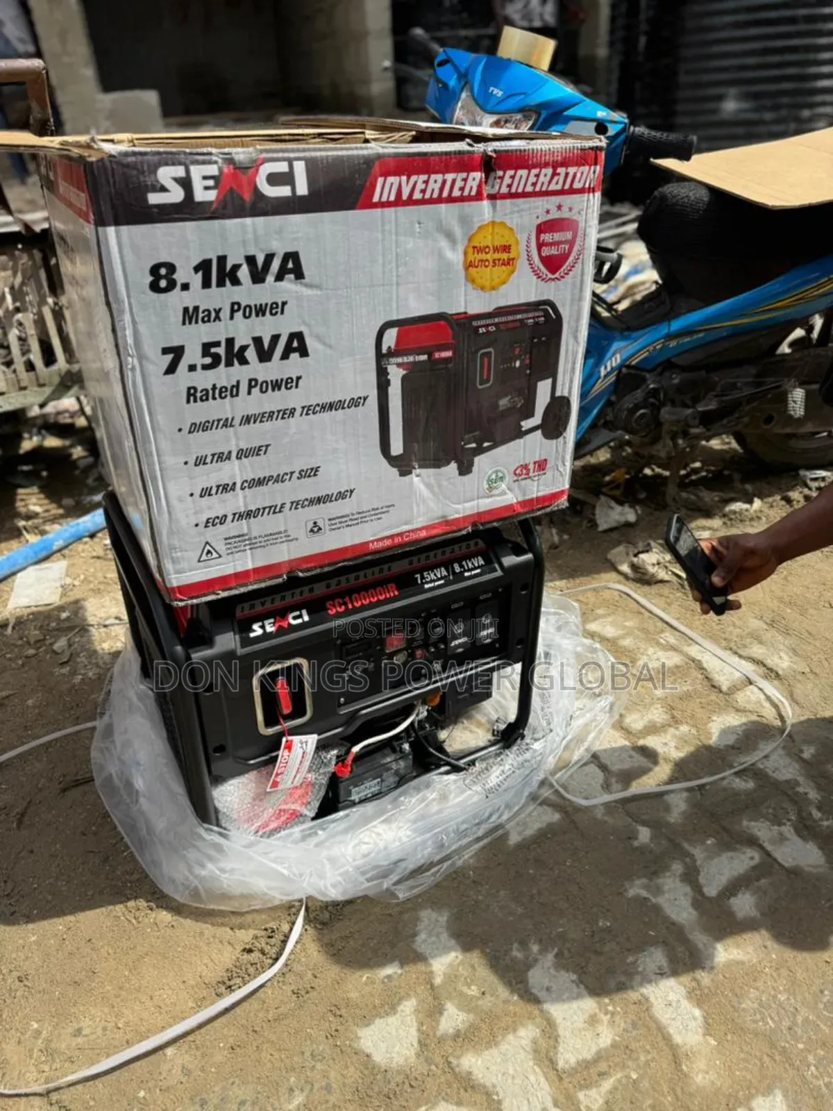 Senci 8.1kva Generator – Ideal for Homes Offices