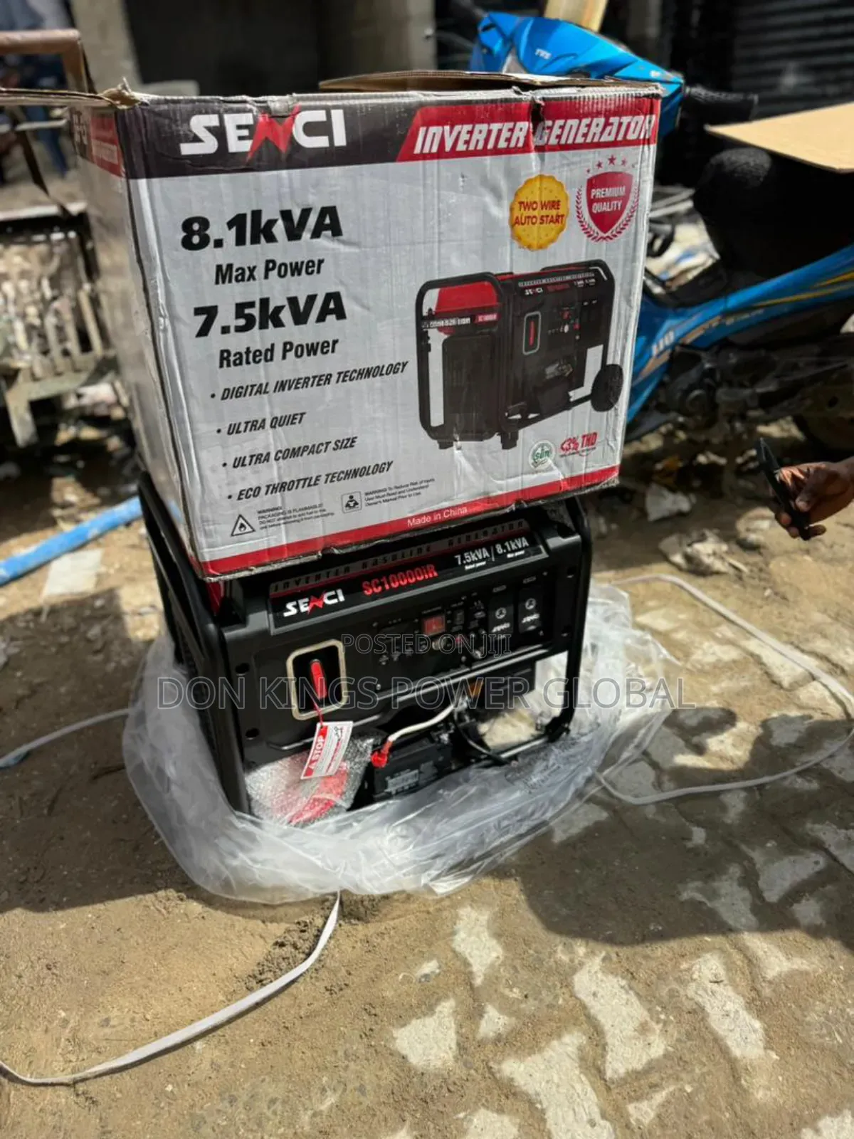Senci 8.1kva Inverter Generator – Quiet Efficient Power