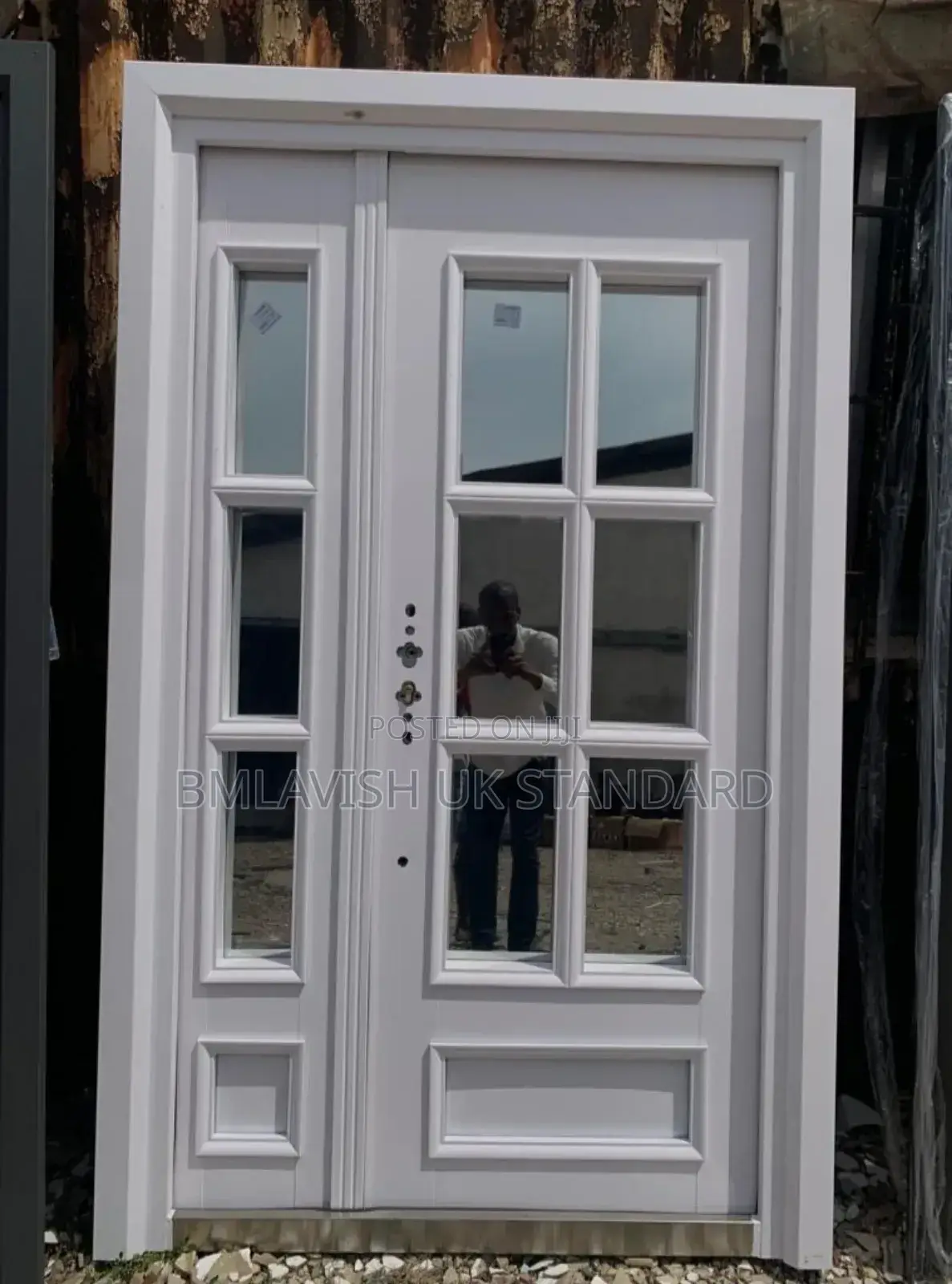Turkish Double French Standard Glass Door 4ft by 7ft