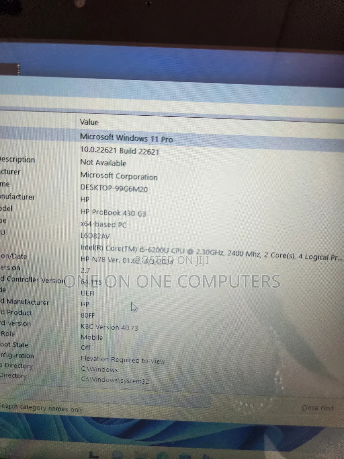 Laptop HP ProBook 430 G3 8GB Intel Core i5 SSD 256GB