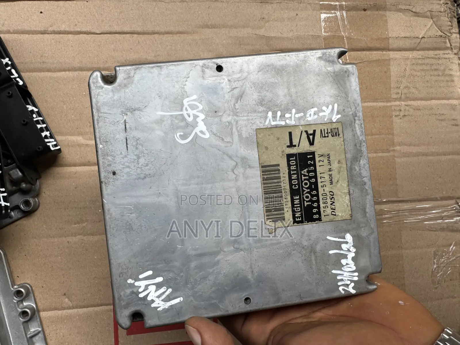Ecu Brain Box Land Cruiser 2000/2002 at 1kdftv Diesel 89661-60521