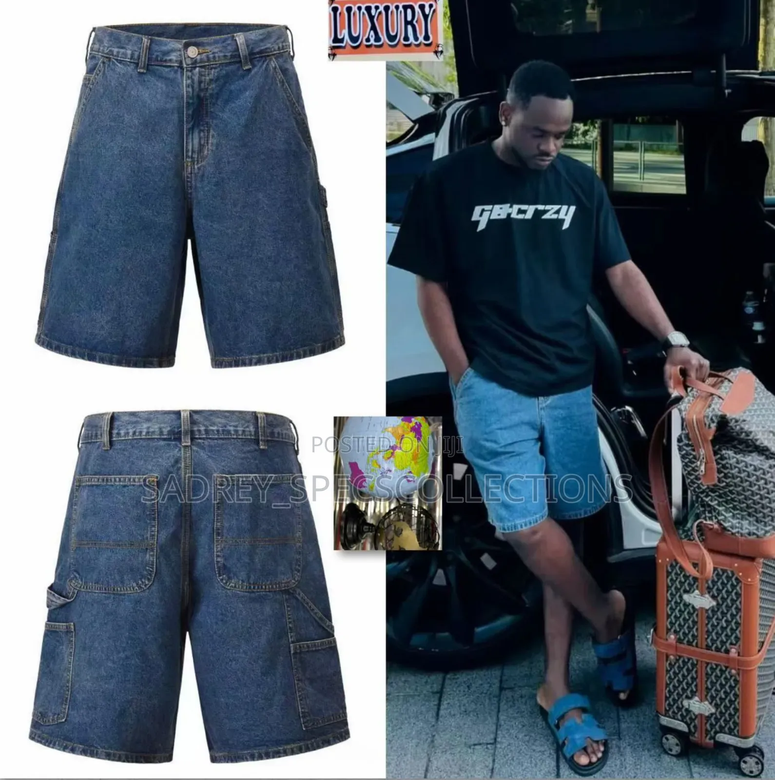 Luxury Designer Jeans Shorts Hi Fashion