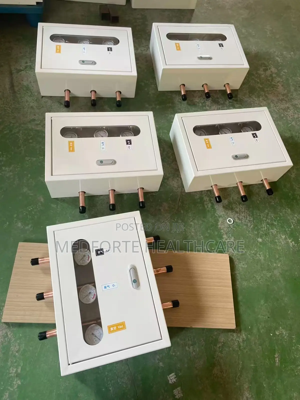 Medical Oxygen Gas Control Valve Box