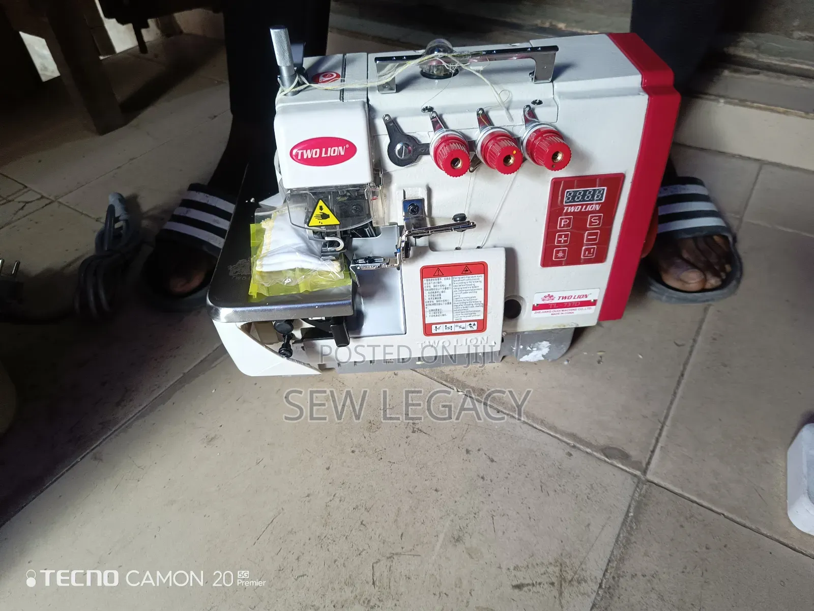 Two Lion Direct Drive Weaving Sewing Machine