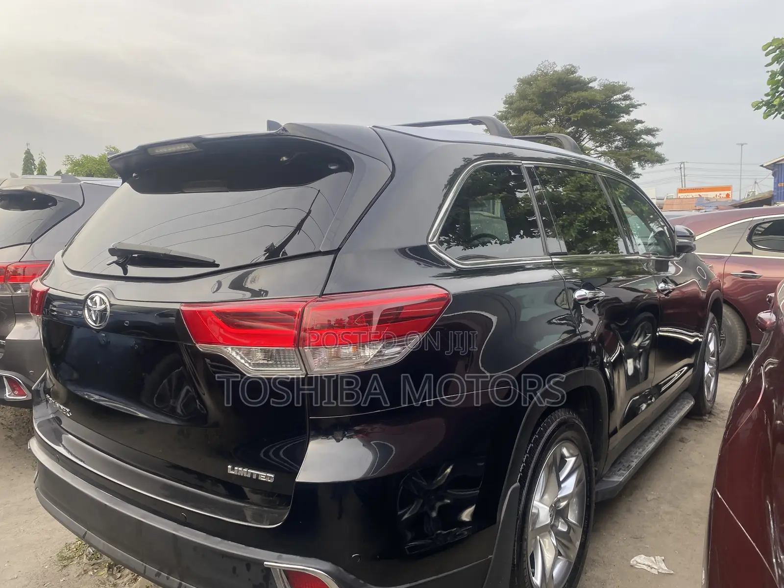 Toyota Highlander Limited V6 4x4 (3.5L 6cyl 6A) 2016 Black