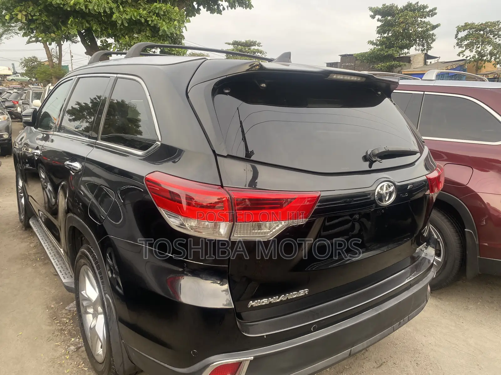 Toyota Highlander Limited V6 4x4 (3.5L 6cyl 6A) 2016 Black