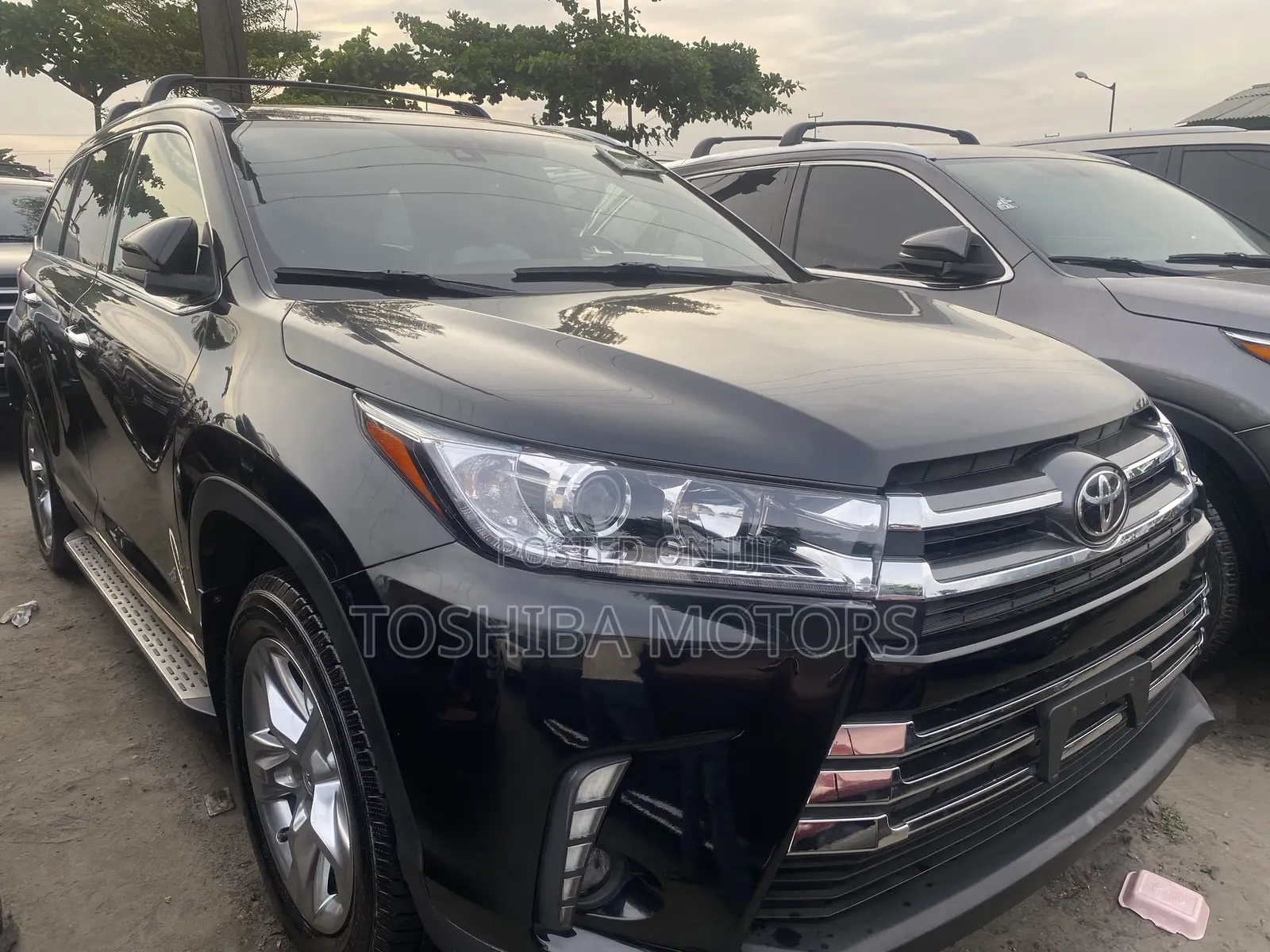 Toyota Highlander Limited V6 4x4 (3.5L 6cyl 6A) 2016 Black