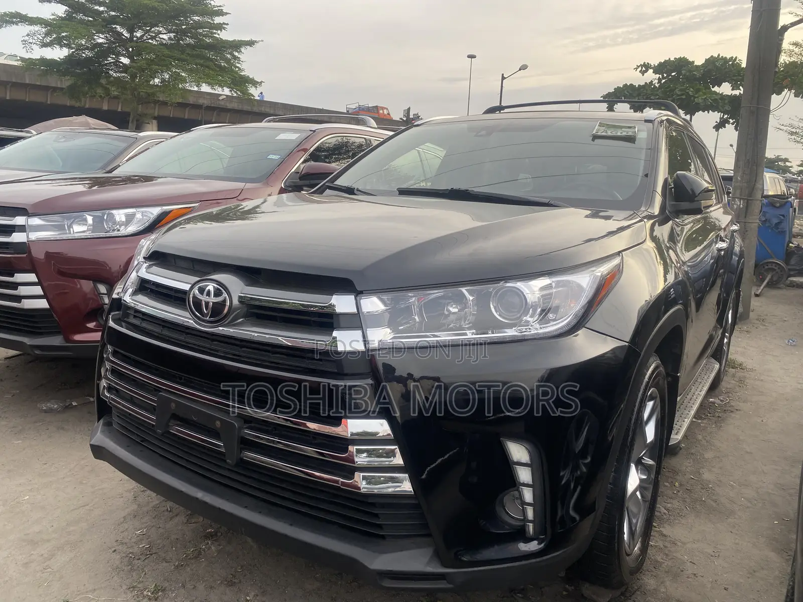 Toyota Highlander Limited V6 4x4 (3.5L 6cyl 6A) 2016 Black