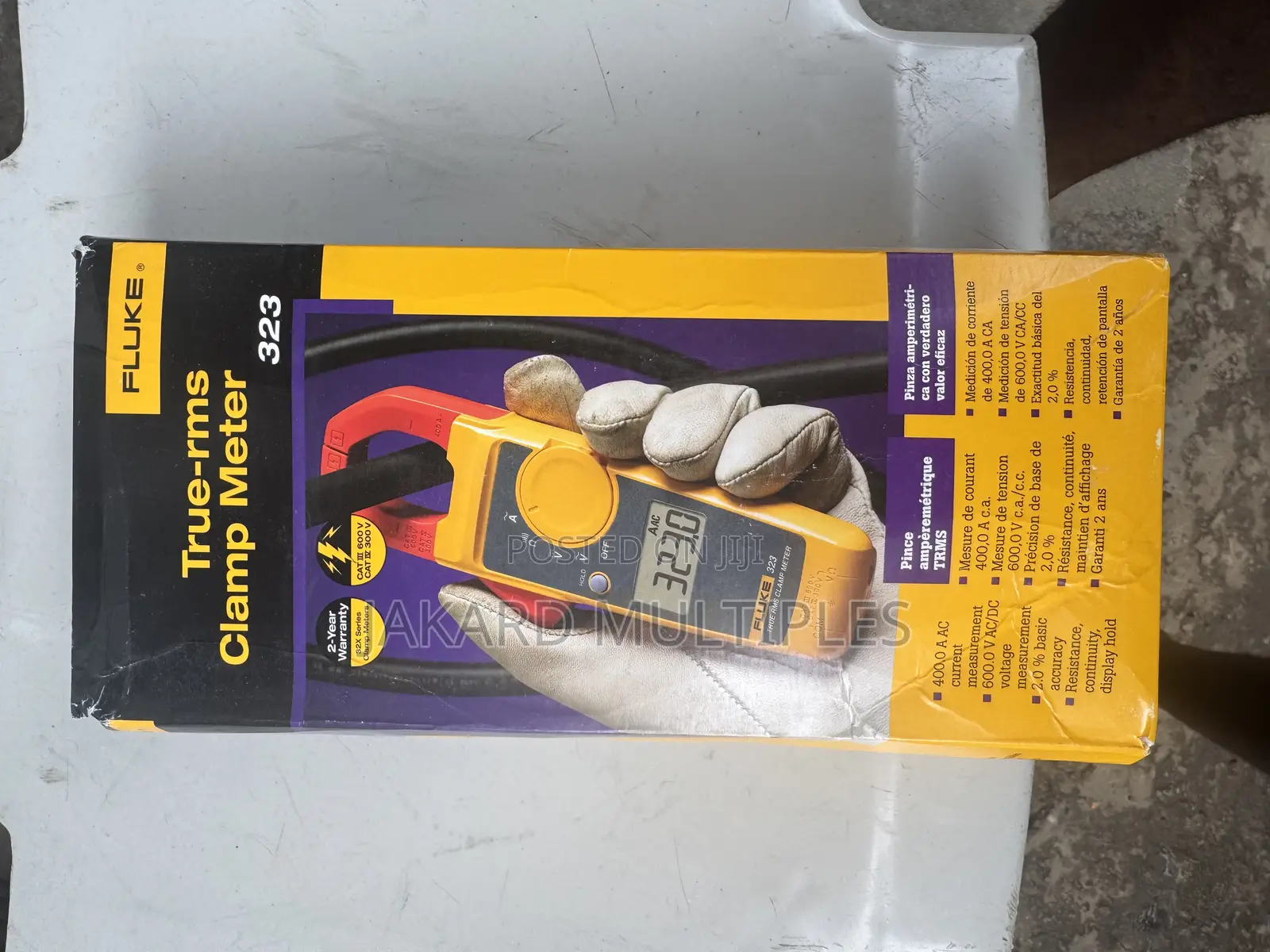 Fluke True-RMS Clamp Meter 323
