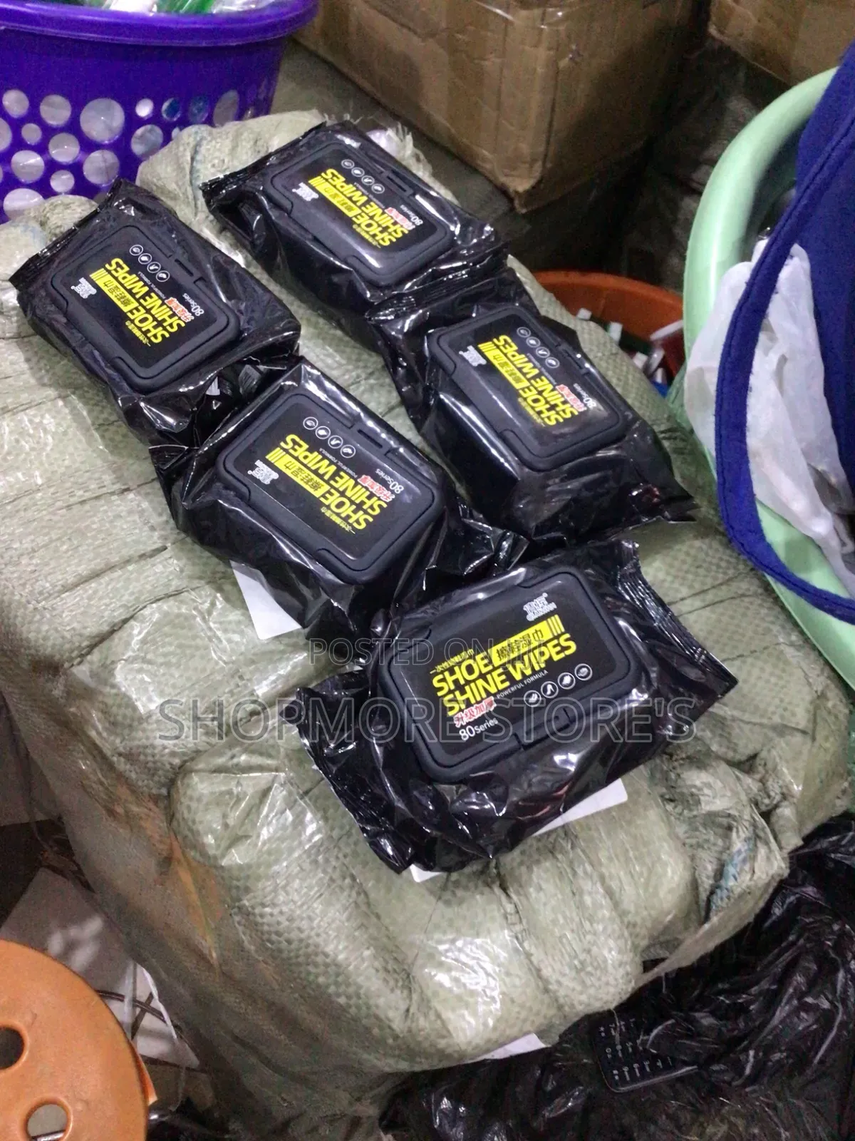 80 Pieces Shoe Shine Wipes
