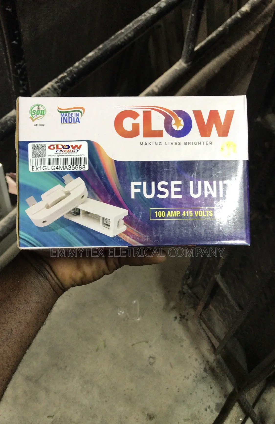 100amps Fuse and Base