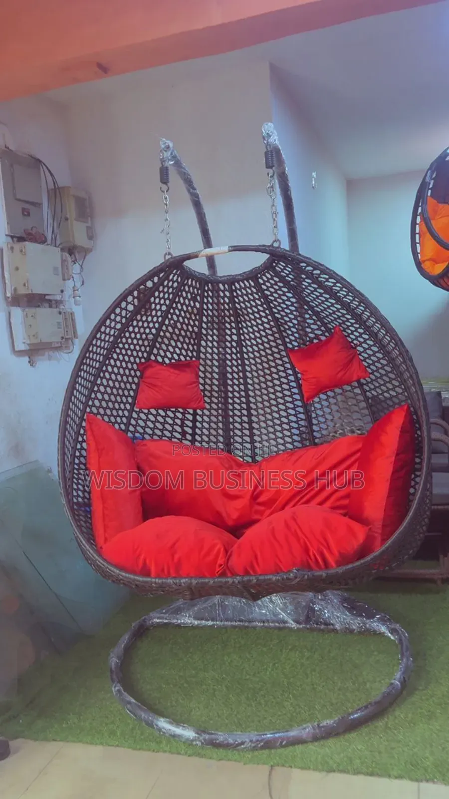 Double Seater Swing Chair for Homes